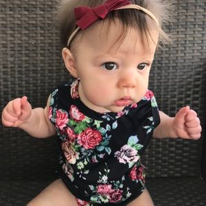 Floral Baby Romper